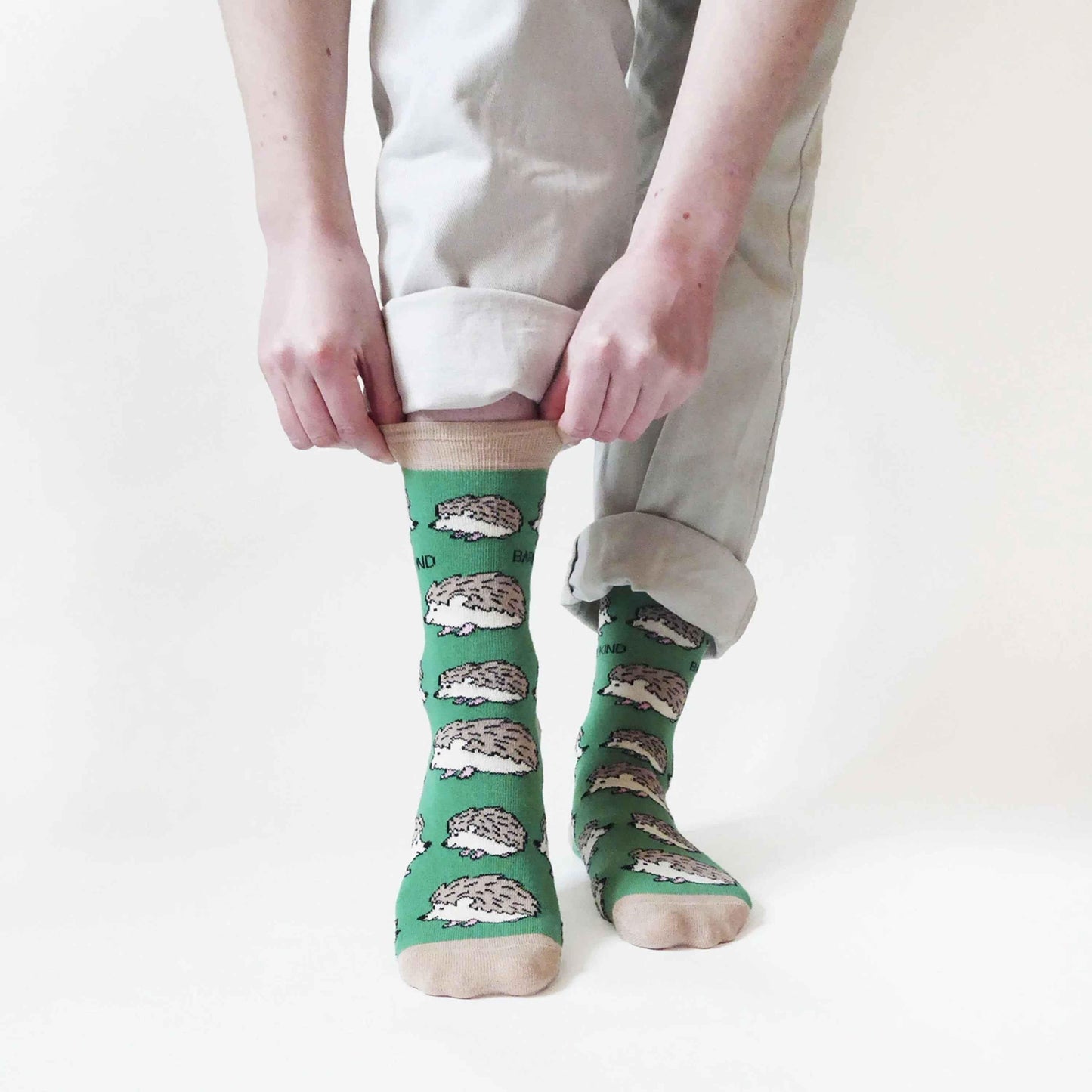 Save the Hedgehogs Bamboo Socks