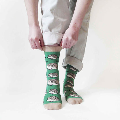 Save the Hedgehogs Bamboo Socks