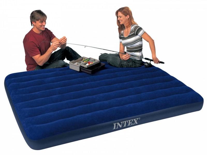 Classic Downy inflatable mattress 183 x 203 x 25cm INTEX 64755 dealonline.co.nz