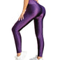 High-Waisted Purple Gloss Leggings for Women Habicare