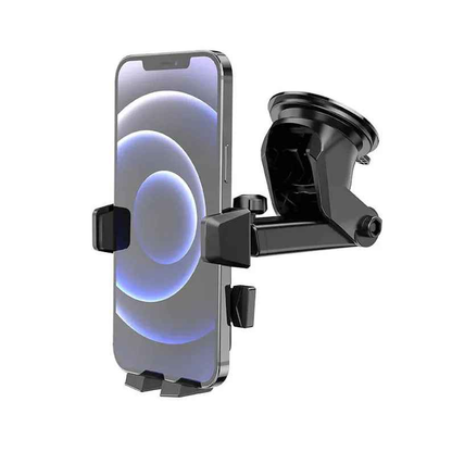 Hoco CA83 Car Phone Holder 4.5–7 Inch | Strong Clamp Dashboard & Windshield Mount
