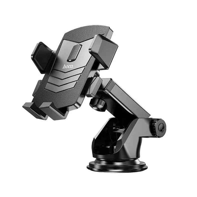 Hoco CA83 Car Phone Holder 4.5–7 Inch | Strong Clamp Dashboard & Windshield Mount
