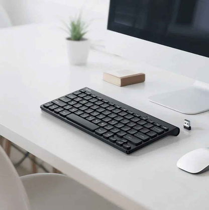 Wireless Mini Keyboard With USB Nano Receiver (GM70)