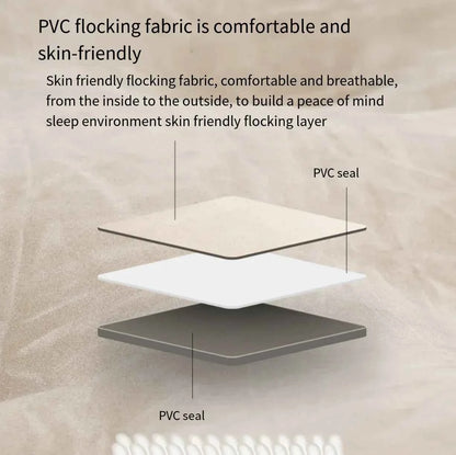 Self-Inflatable Camping Mattress - 190x160x25cm Double with Pillow | Home & Outdoor Use