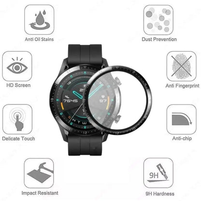 Screen Protectors for Huawei GT 2 Watch (46mm) (Set of 5) Habicare