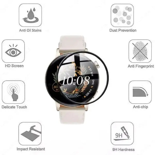Screen Protectors for Huawei GT3 (42mm) (Pack of 5) Habicare