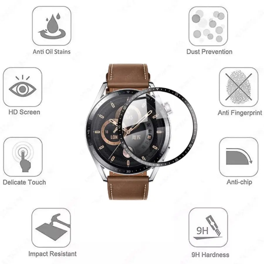 Screen Protectors for Huawei GT3 (46mm) (Pack of 5) Habicare