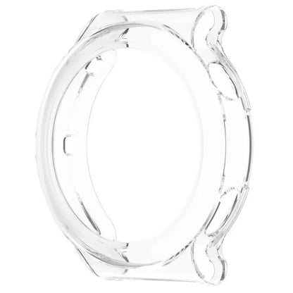Clear protective case for Huawei GT3 Pro 43mm watch by Habicare, showing the transparent cover fitting the watch.