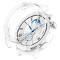 Clear protective case for Huawei GT3 Pro 43mm smartwatch by Habicare, showcasing the transparent cover on the watch face.