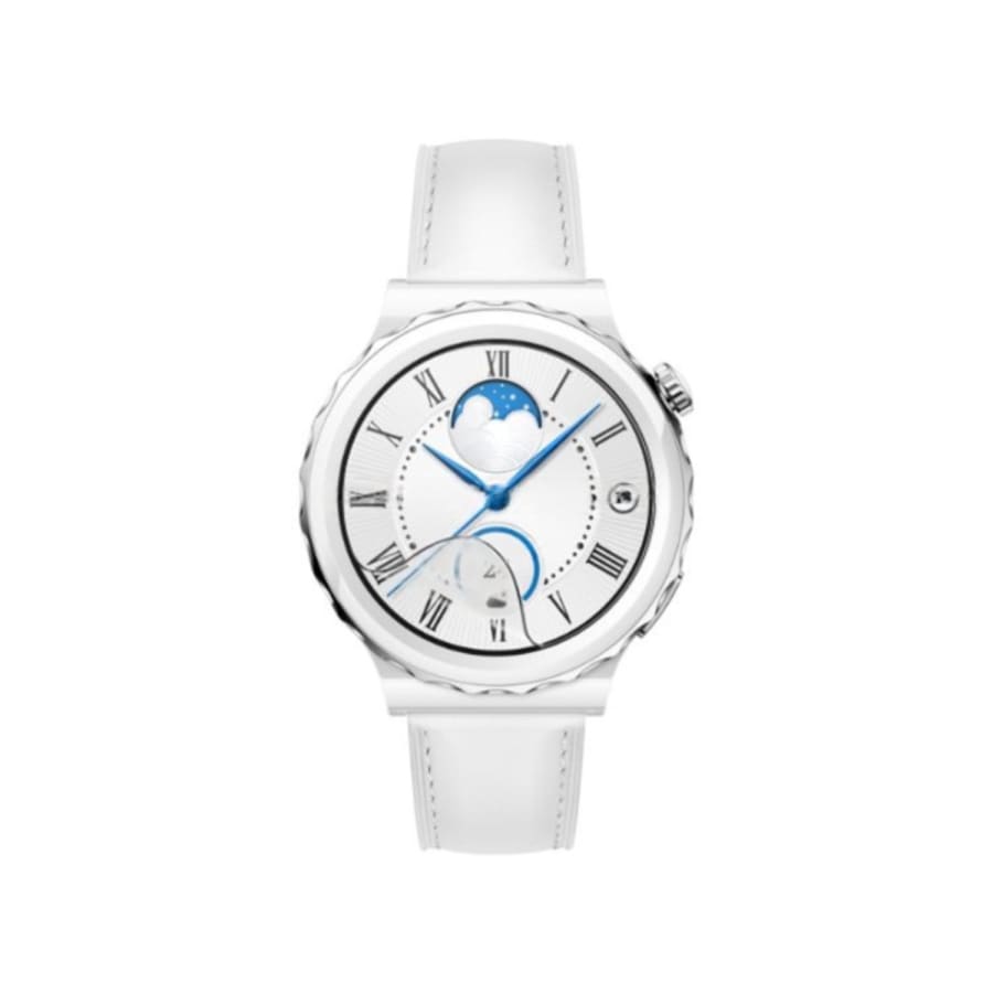 Hydrogel screen protector for Huawei GT3 Pro 43mm smartwatch, white circular display, pack of 6, protects and enhances the watch screen