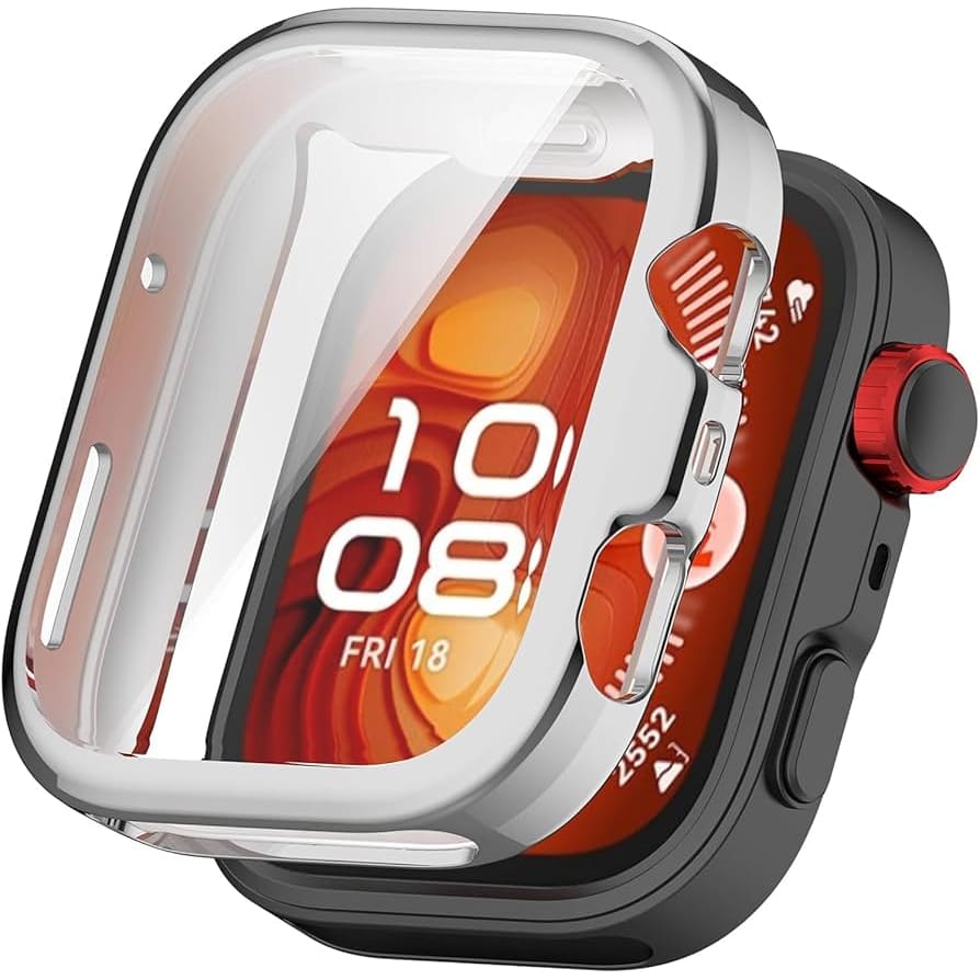 Protective Case for Huawei Watch Fit 4 Pro (Silver) That Watch Shop