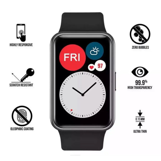 Screen Protectors for Huawei Watch Fit (Pack of 5) Habicare
