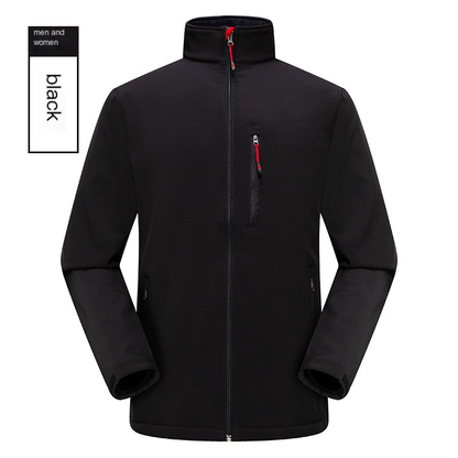 Windproof Waterproof Softshell Jacket — Lightweight & Warm | Men & Women - ShopHub