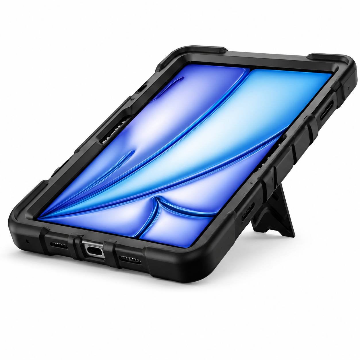 iPad Air 5th Generation (10.9 Inch) Rugged Shockproof Case with Kickstand - ShopHub