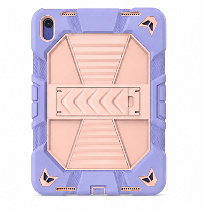 Apple iPad Air 11-Inch M2 Rugged Shockproof Case with Kickstand (Pink) - ShopHub