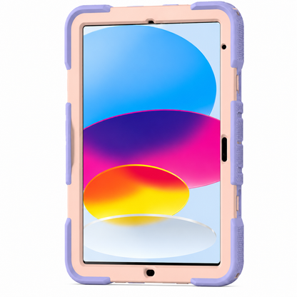 Apple iPad Air 11-Inch (M3) 2025 Rugged Shockproof Case with Kickstand (Pink) - ShopHub