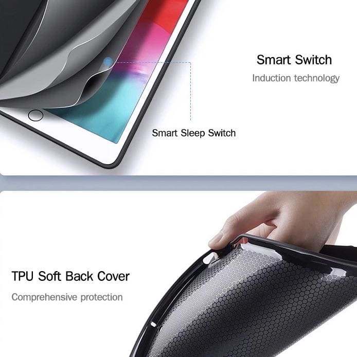 Stylish Cover for iPad mini 1, mini 2, mini 3 (Black) 9eight5