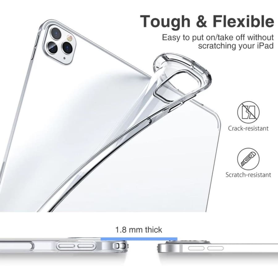 Clear Silicone Cover for iPad Pro 11” 2nd gen (2020) 9eight5