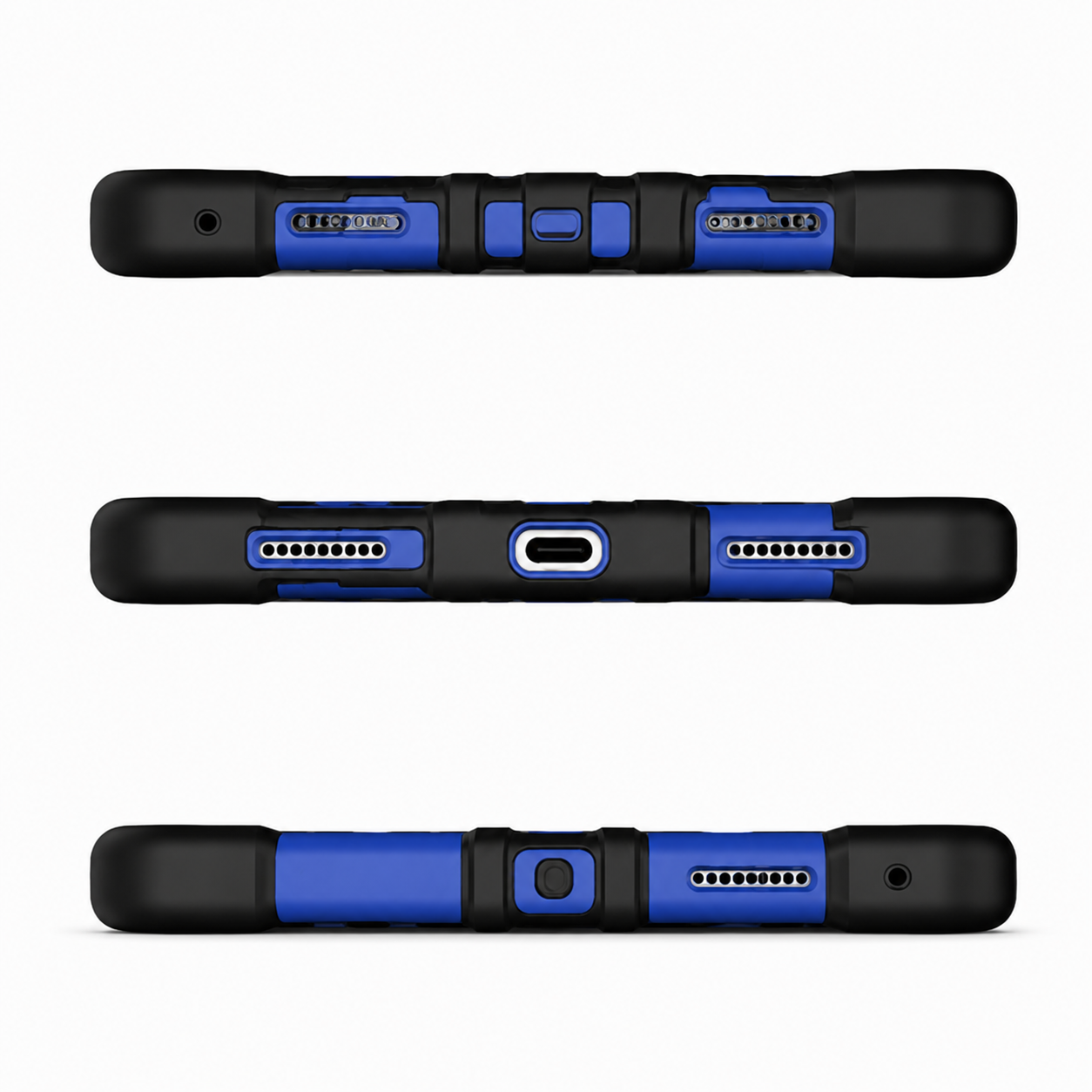 iPad Pro 13-Inch (M5) 2025 Rugged Shockproof Case with Kickstand (Blue) - ShopHub