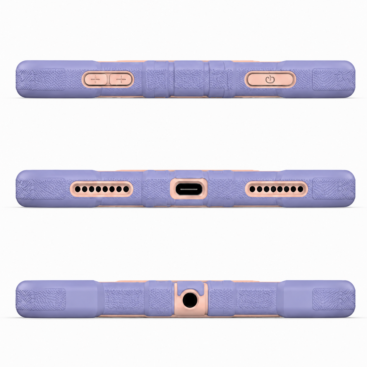iPad Pro 11-Inch (M4) 2024 7th Gen Rugged Shockproof Case with Kickstand (Pink) - ShopHub