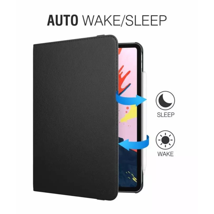 Synthetic Leather Cover for iPad Pro 12.9” - 3rd gen (2018) (Black) 9eight5