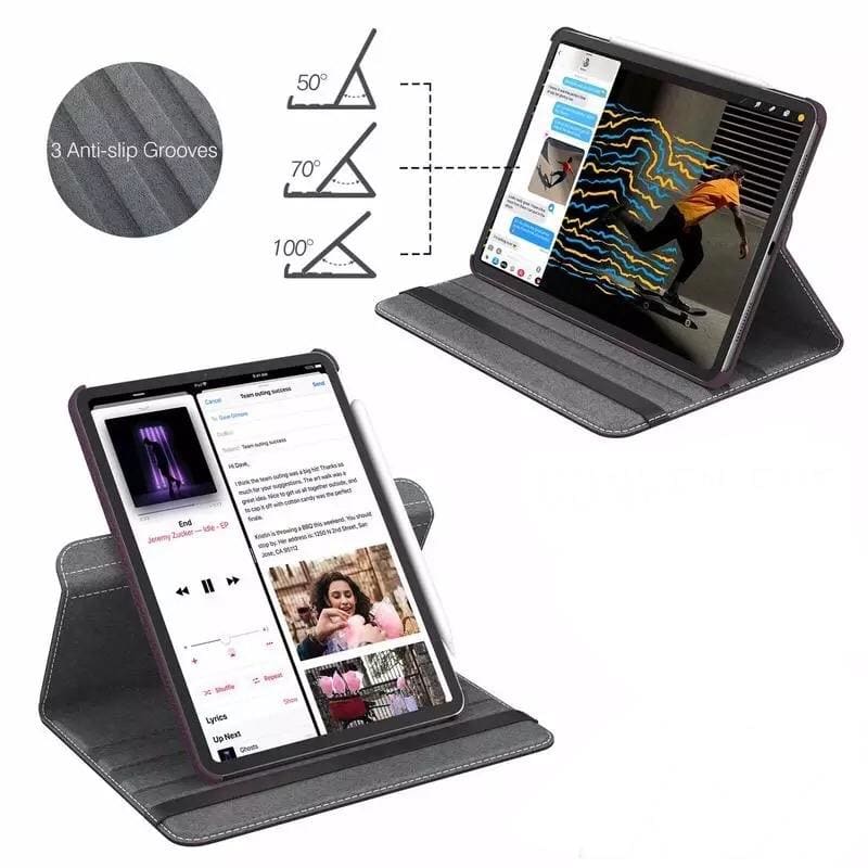 Full Body Cover for iPad Pro 12.9” - 4th gen (2020) (Black) 9eight5
