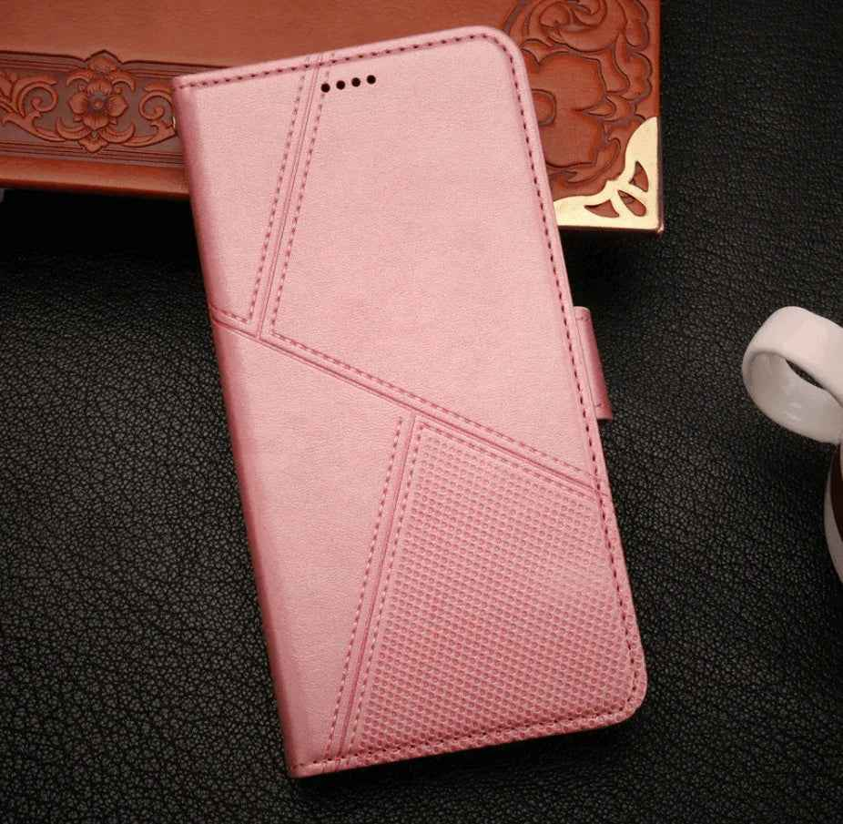 Samsung Galaxy S23 Plus Flip Wallet Case Cowhide Dot Pattern