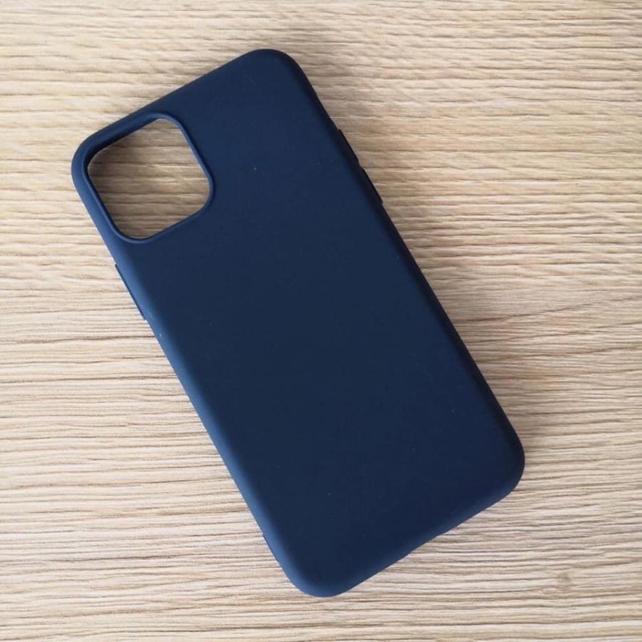 Silicone Case for iPhone 11 Pro (Navy Blue) 9eight5
