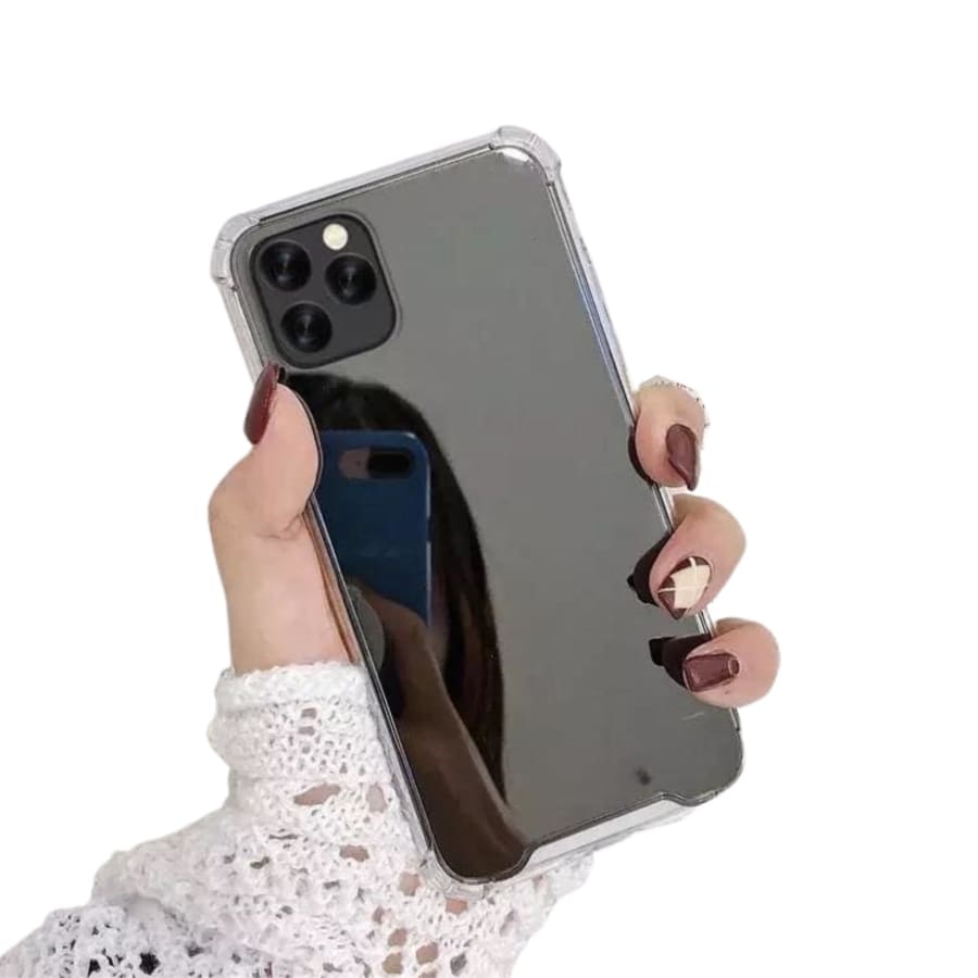 Silicone Case for iPhone 11 Pro Max (Black Mirror) 9eight5