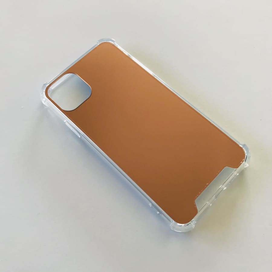 Silicone Case for iPhone 11 Pro Max (Gold Mirror) 9eight5