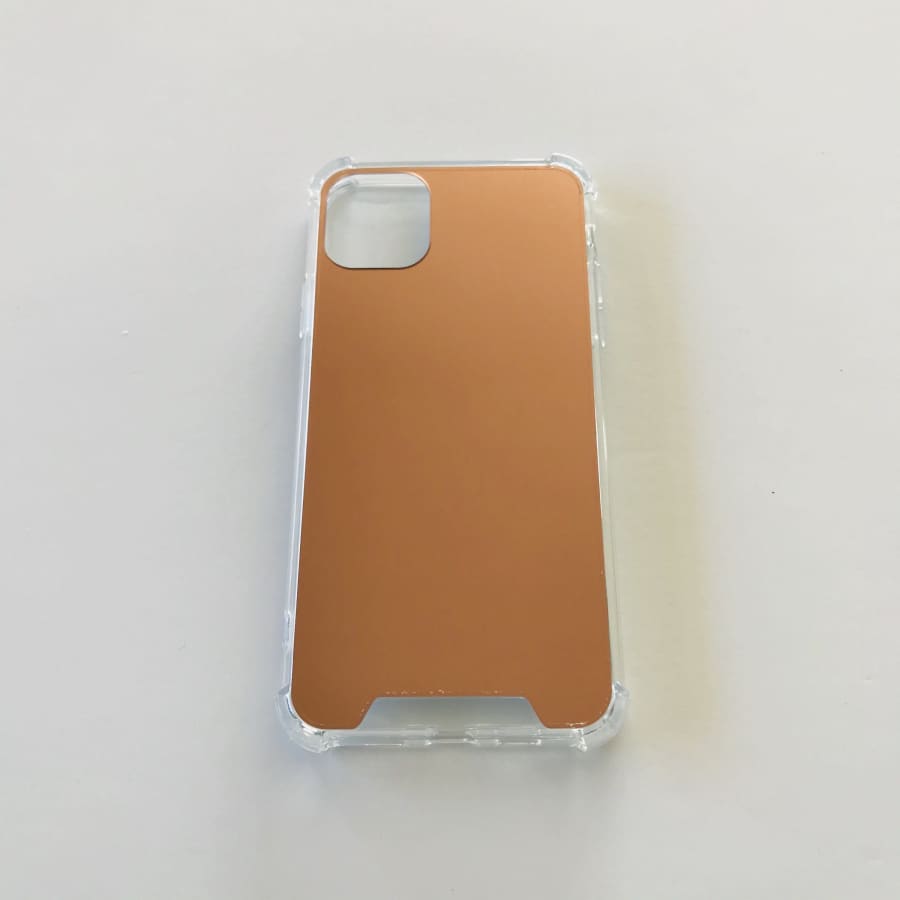 Silicone Case for iPhone 11 Pro Max (Gold Mirror) 9eight5