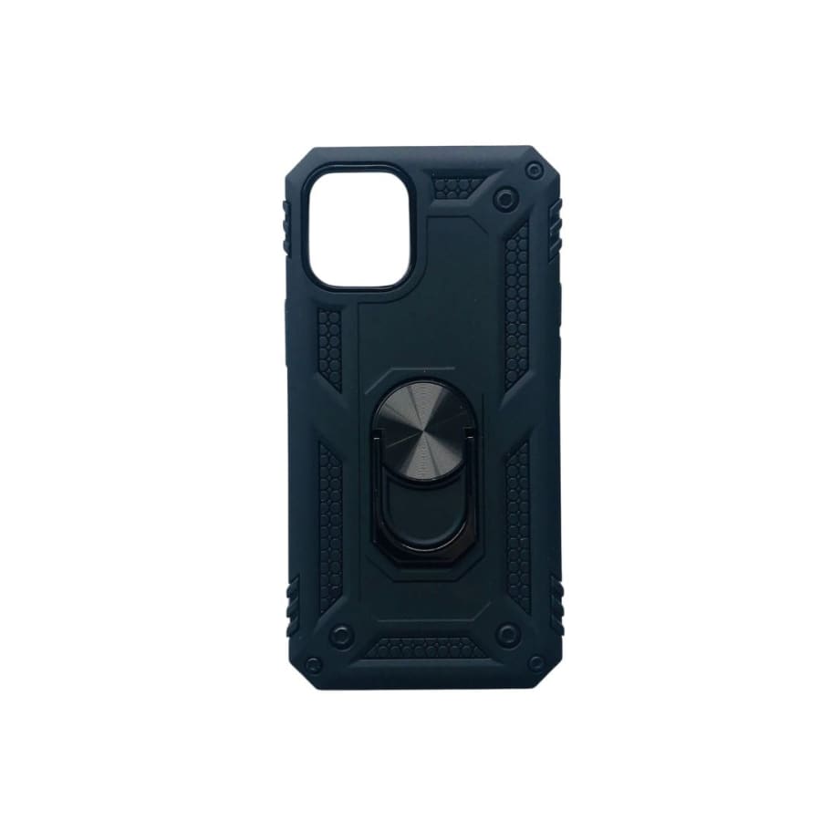 Rugged Armor Case for iPhone 12 Mini (5.4”) (Black) 9eight5