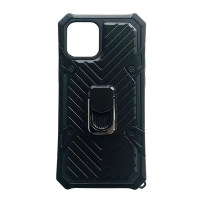 Rugged Armor Case for iPhone 12 Pro Max (6.7”) (Black) 9eight5