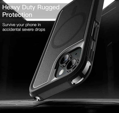 iPhone 16 Plus MagSafe Case – Rugged Shockproof Heavy Duty Cover