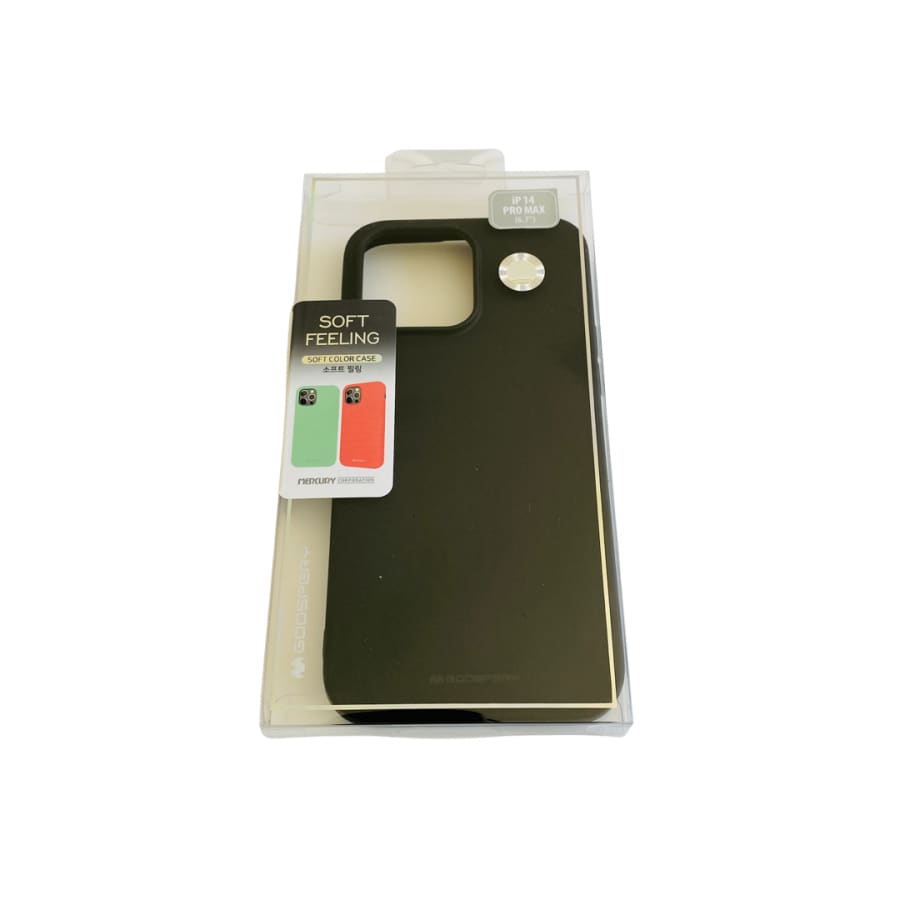 Goospery Case for iPhone 14 Pro Max (6.7”) (Black) 9eight5