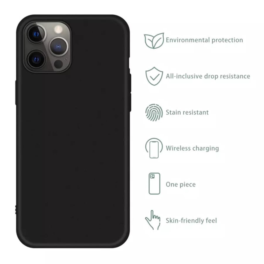 Goospery Case for iPhone 14 Pro Max (6.7”) (Black) 9eight5