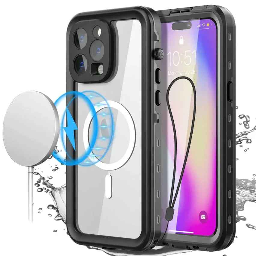 RedPepper Waterproof MagSafe Case for iPhone 15 Pro