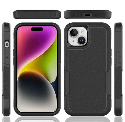 iPhone 14 Plus Dual Layer Armor Hard Case