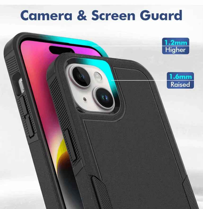 iPhone 14 Plus Dual Layer Armor Hard Case