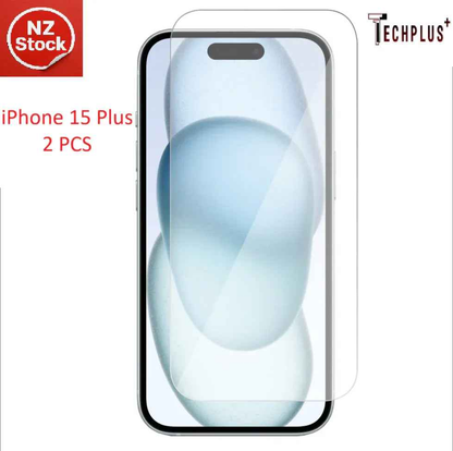 iPhone 15 Plus Glass Screen Protector (2 pack)