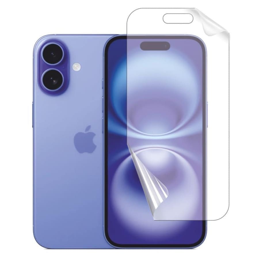 Hydrogel Screen Protectors for iPhone 16 Plus (6.7”) (Pack of 2) 9eight5