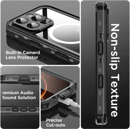 Redpepper Waterproof MagSafe Case for iPhone 16 Pro | Shockproof Cover