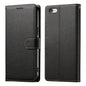 Black flip phone case for iPhone 16e (6.1”) by 9eight5, with a sleek design and multiple color options.