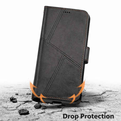 Samsung Galaxy S22 Plus Flip Wallet Case Cowhide Dot Pattern