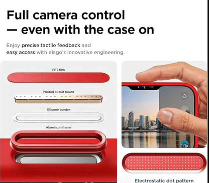 iPhone 17 Pro Max Red Silicone Case – Soft Protective Cover