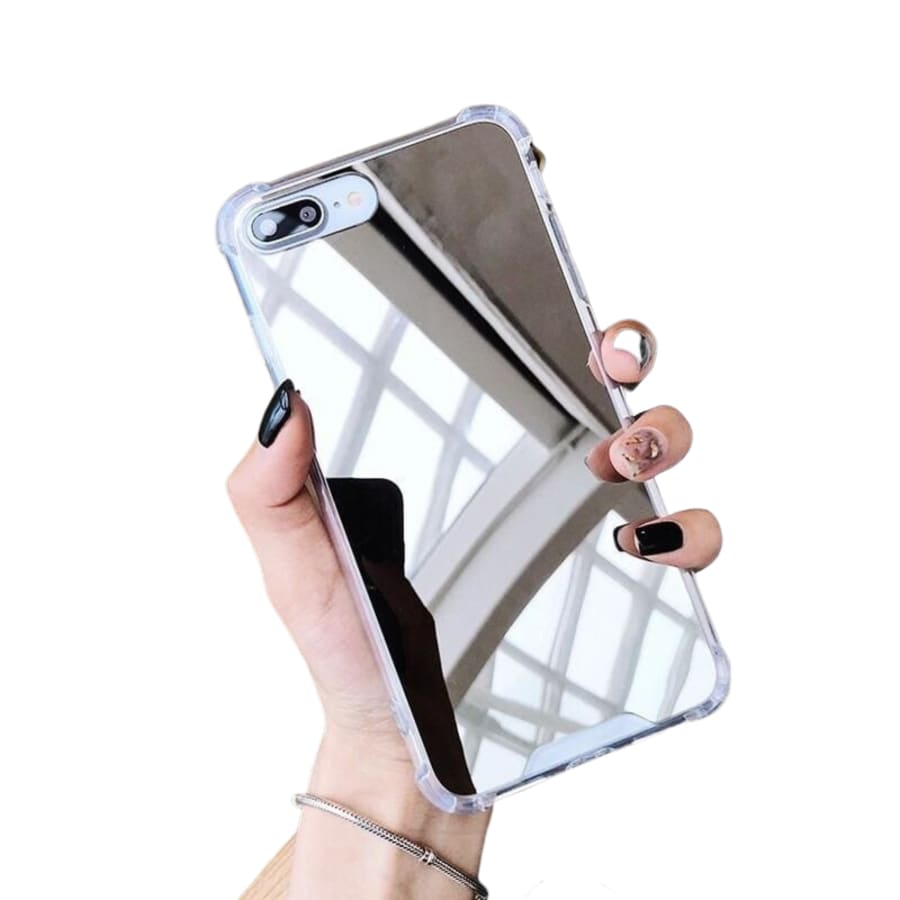 Silicone Case for iPhone 6/6s (Silver Mirror) 9eight5