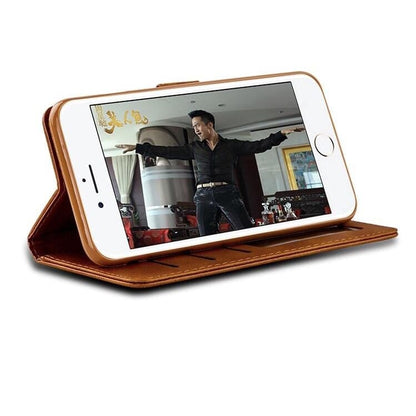 Flip Case for iPhone 7 Plus / 8 Plus (Brown) 9eight5