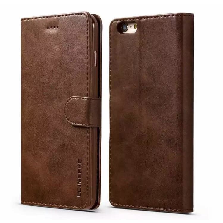 Flip Case for iPhone 7 Plus / 8 Plus (Brown) 9eight5