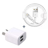 Charger Cable (1m) & Wall Plug for Iphone (NZ / AUS)