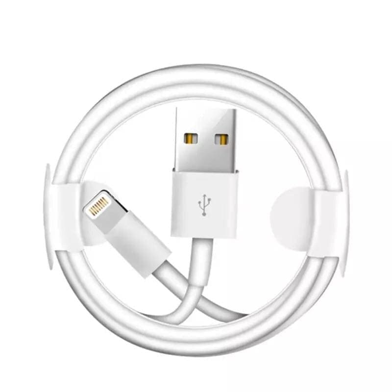 9eight5 iPhone charger cable (1m) with wall plug for NZ/AUS, durable electronics accessory for charging iPhones.